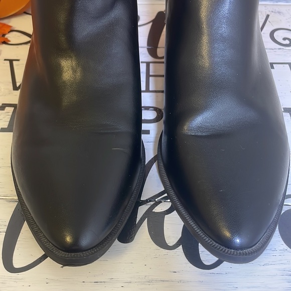 Circus by Sam Edelman Hess Women's Black and White Ankle Boots - Picture 10 of 11